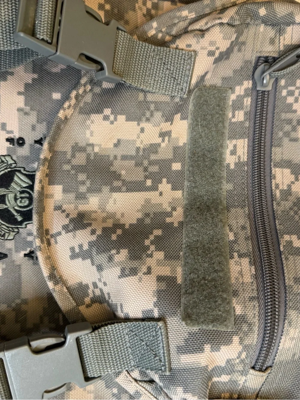 US Army 1st Bn 19th Infantry Tactical Camo Backpack 23x19